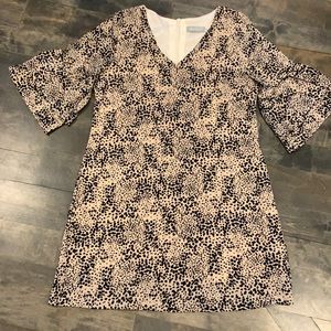 Cheetah print tunic dress